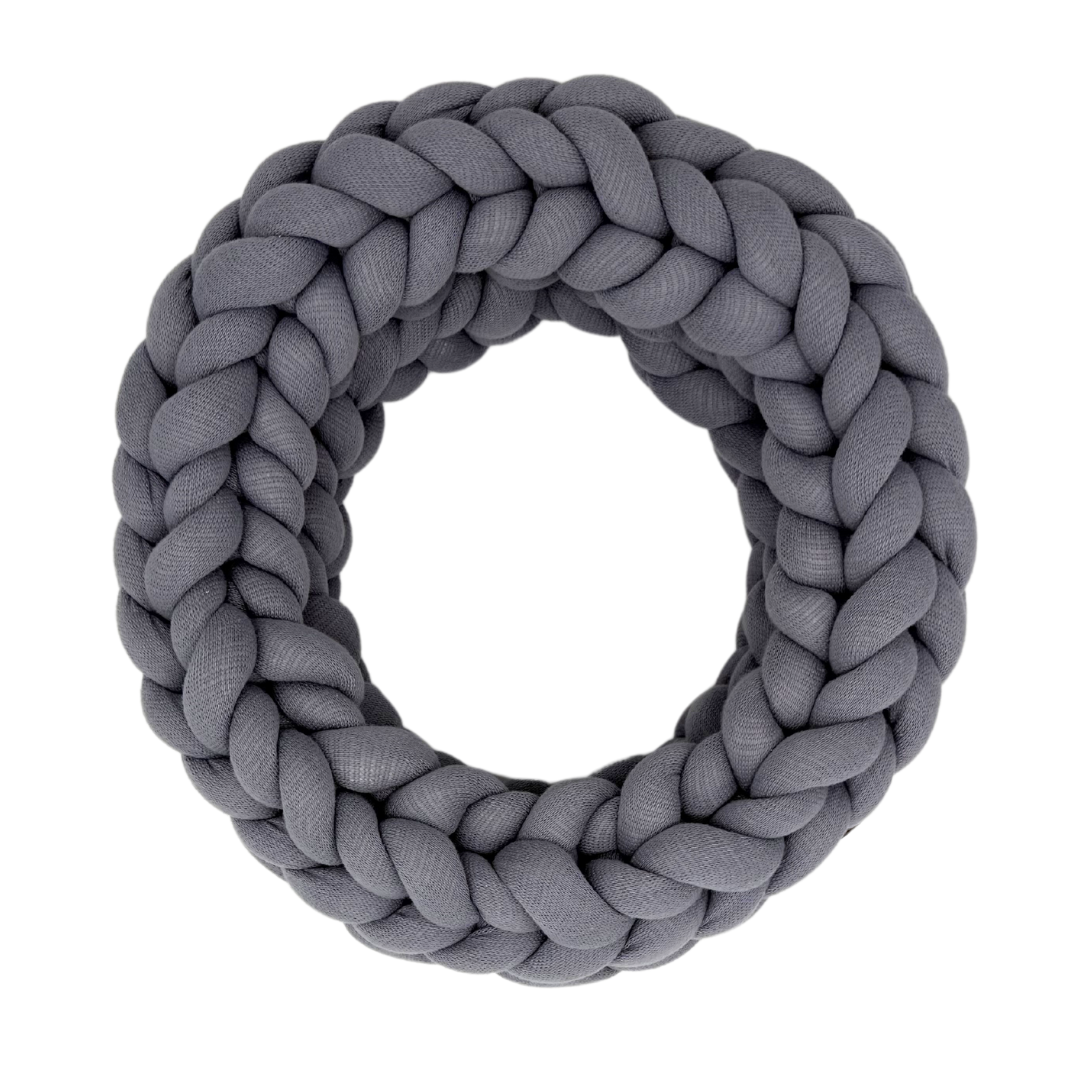 Chunky Yarn Kranz GRAU