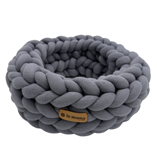 Chunky Yarn Kranz GRAU