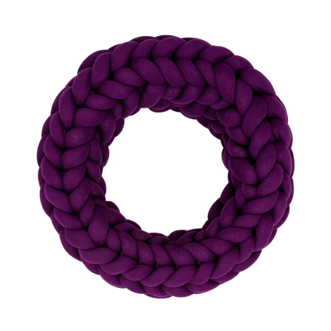 Chunky Yarn Kranz PFLAUME