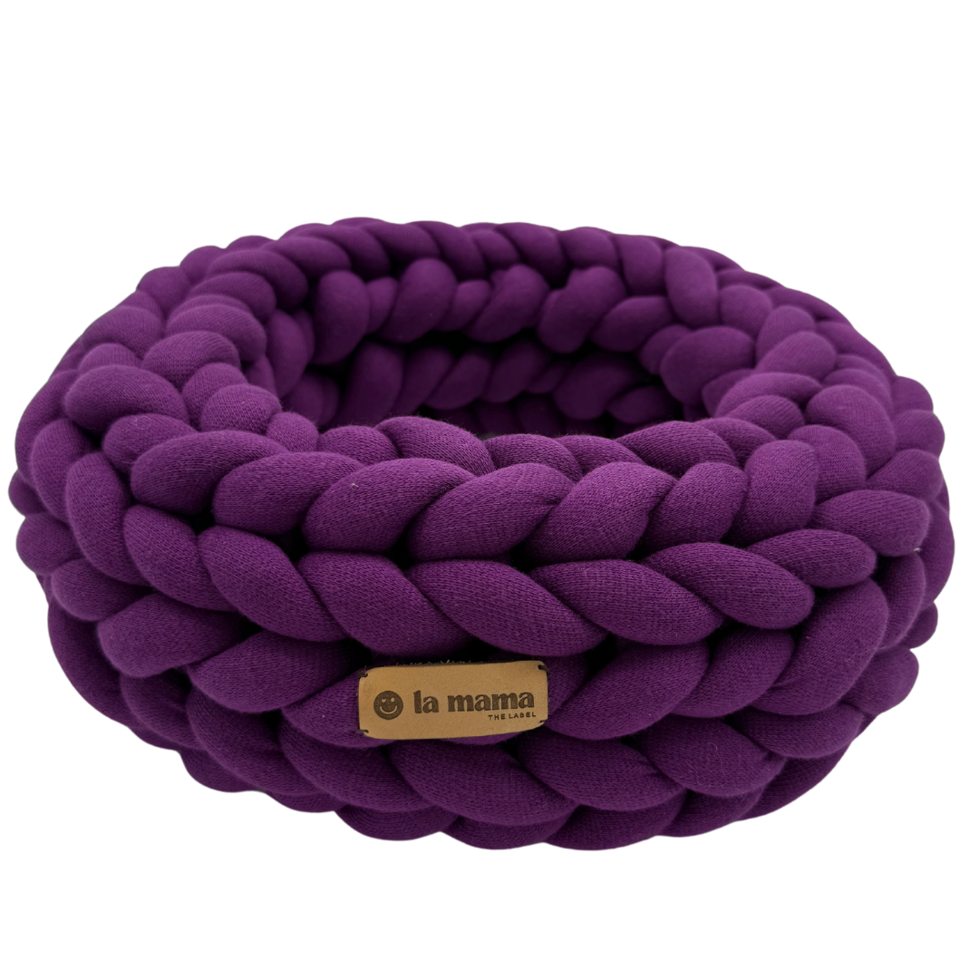 Chunky Yarn Kranz PFLAUME