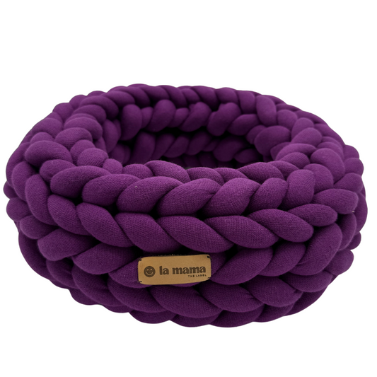 Chunky Yarn Kranz PFLAUME